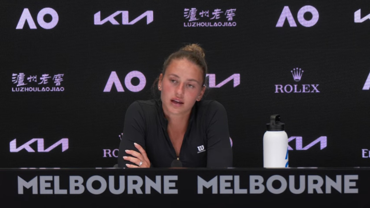 ‘Very exhausting to live in this state’: Ukraine’s Marta Kostyuk reveals heartbreaking Australian Open text