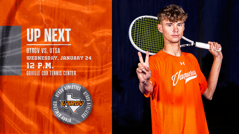 Men’s Tennis Hosts UTSA Wednesday at Noon