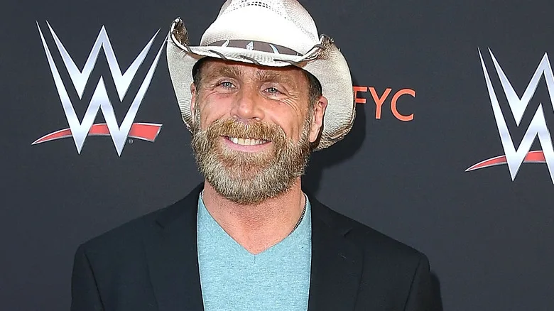 Shawn Michaels smiling