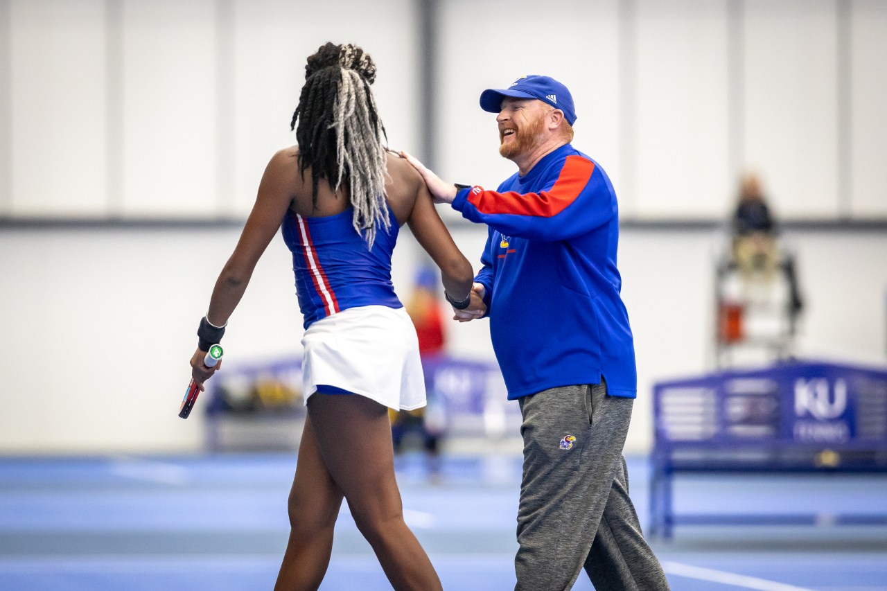 KU’s Todd Chapman ready for three more years leading tennis program