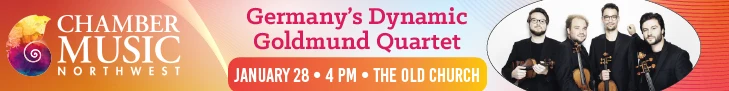 Chamber Music Northwest Germany's Dynamic Goldmund Quartet The Old Church Portland Oregon