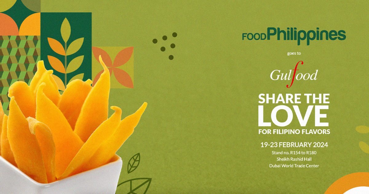 Philippines’ champions healthy food at Gulfood