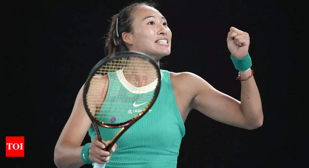 Zheng Qinwen downs Anna Kalinskaya to reach Australian Open semis