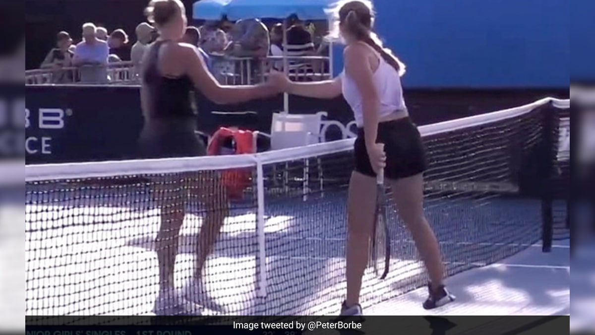 Ukrainian Teen Slammed By Federation For Shaking Russian Player’s Hand At Australian Open. Watch