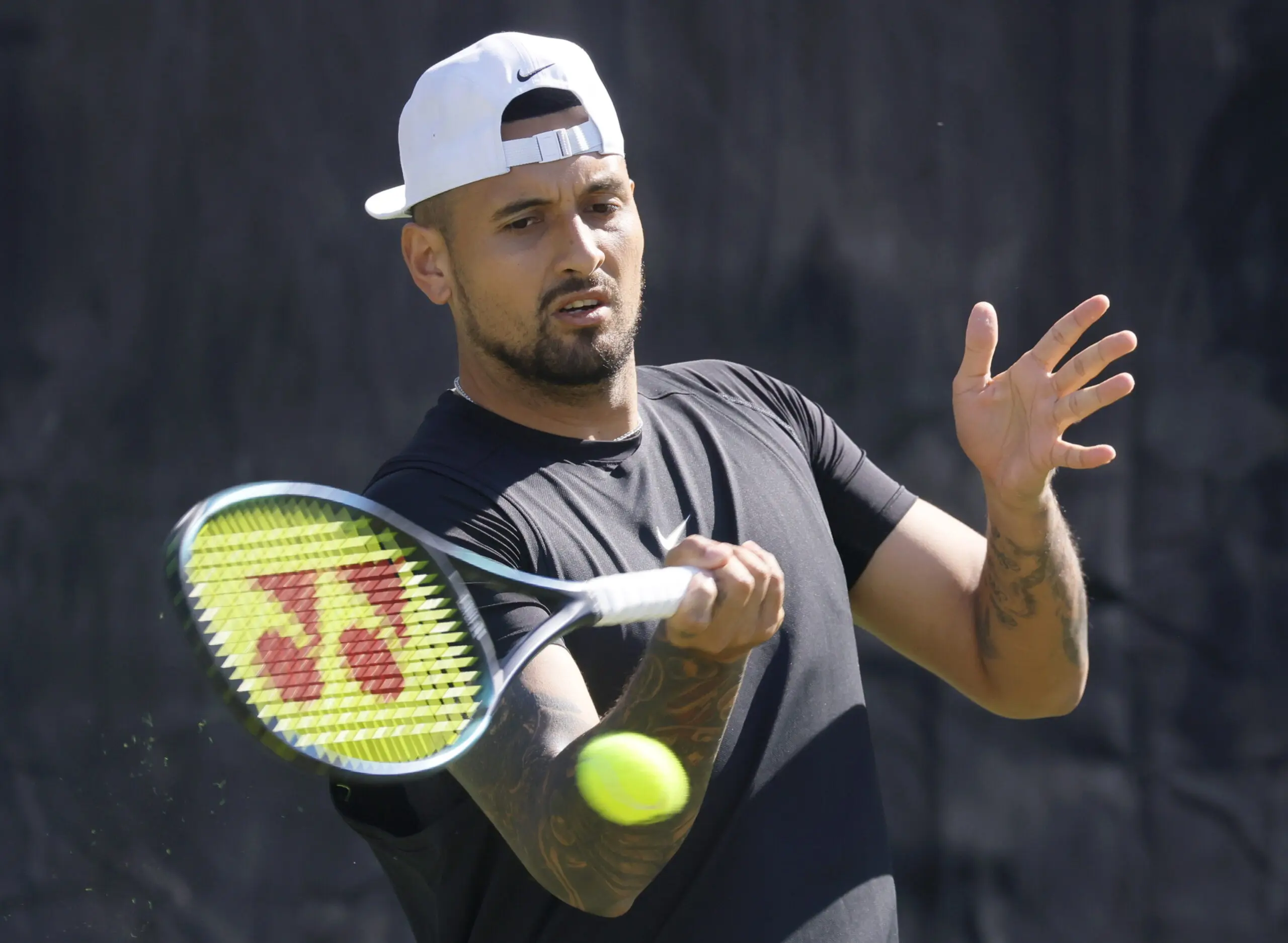 Kyrgios, 28, played one match in 2023