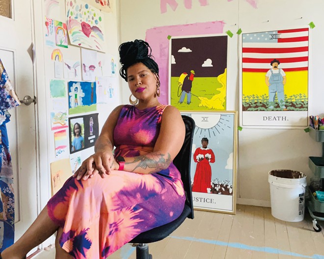 Simiya Sudduth Is Healing St. Louis Mural by Mural