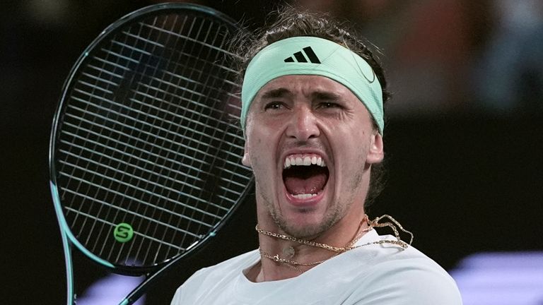 Australian Open: Carlos Alcaraz stunned by Alexander Zverev in quarter-final surprise in Melbourne