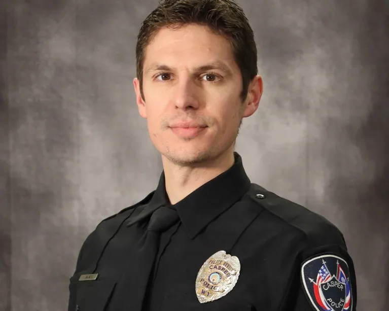 Official Casper Police Department portrait of Andrew Lincowski