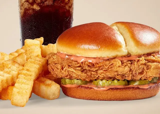 Zaxby's Spicy Signature Sandwich