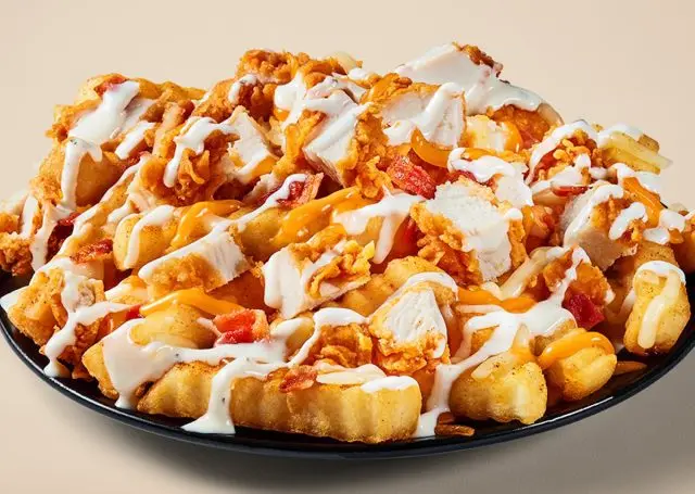 zaxbys Chicken Bacon Ranch Loaded Fries