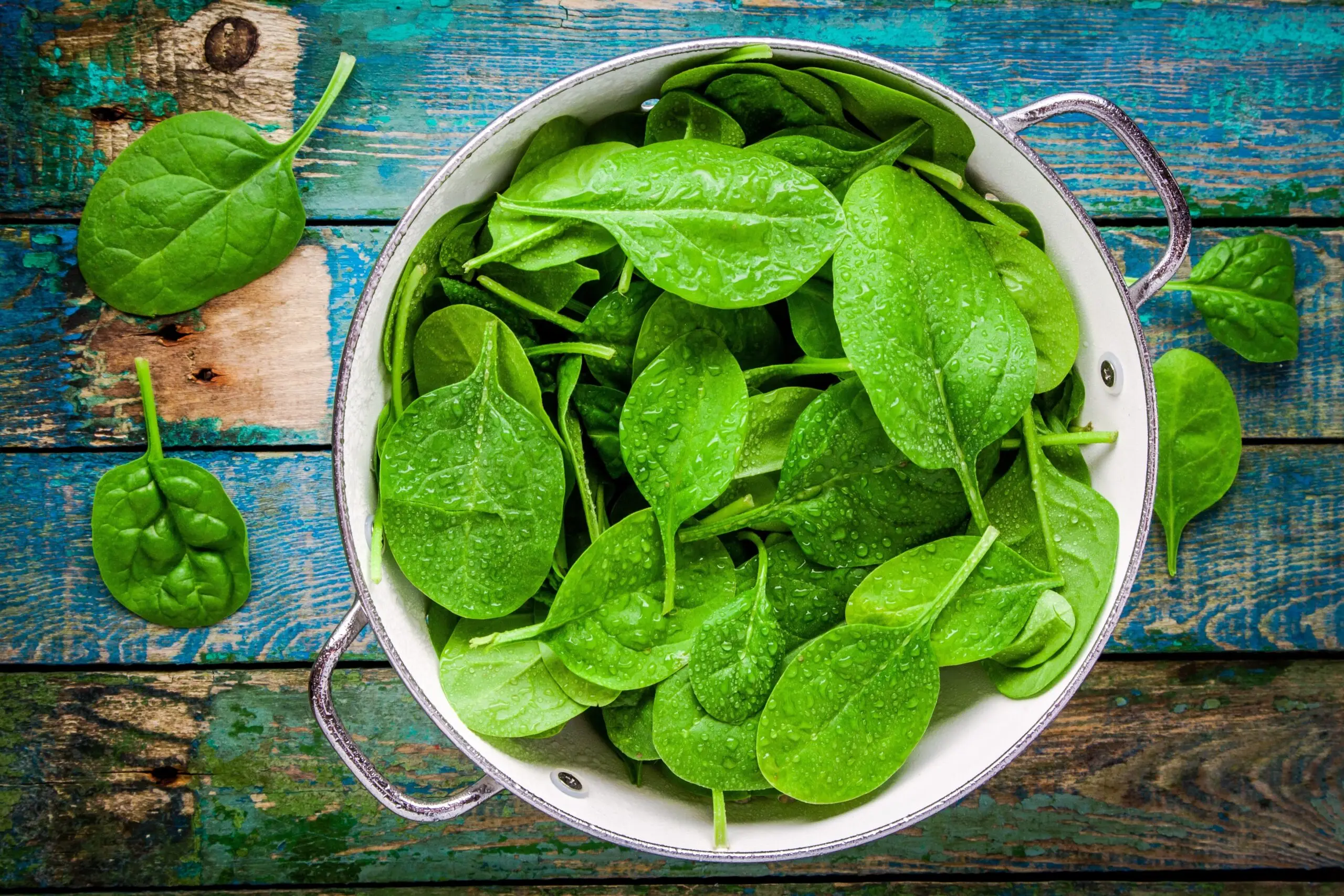 Leafy greens are high in iron and magnesium, and can help boost energy levels for a busy midlife