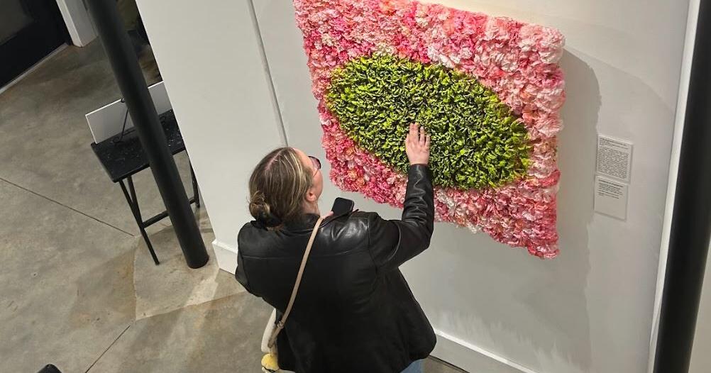 ‘Please Touch the Art’ A new exhibit now open in Woodstock