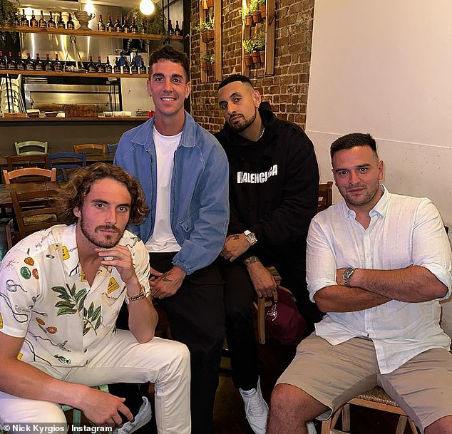 Nick Kyrgios hints at defection to Greece in Tsitsipas reunion