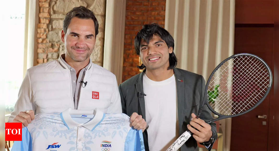 ‘Dream come true’: When world champion Neeraj Chopra met ‘inspirational’ tennis legend Roger Federer | More sports News