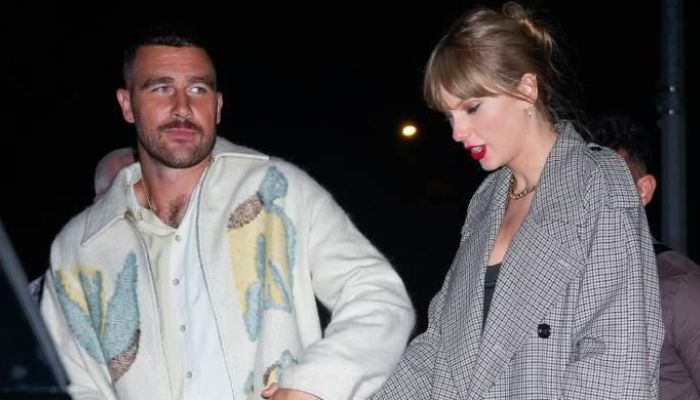 Travis Kelce Is Apparently Learning to ‘Spread Love’ from Taylor Swift