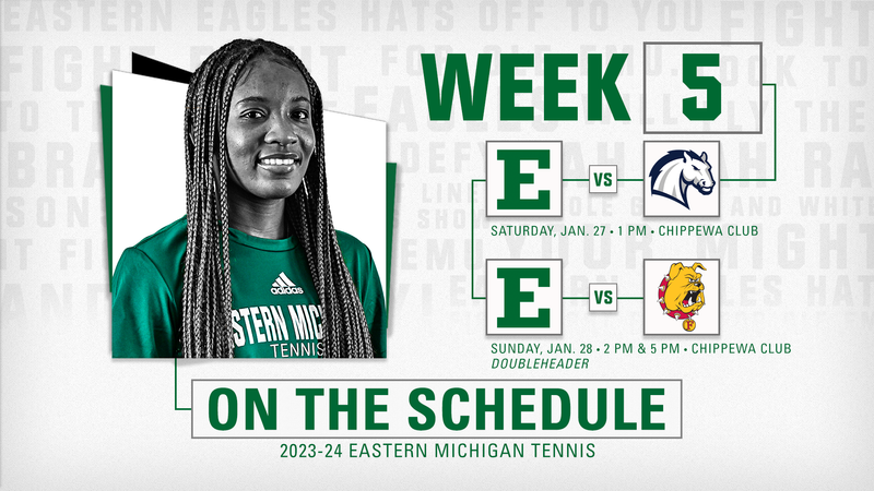 Tennis Welcomes Hillsdale, Ferris State to Town – Eastern Michigan University Athletics