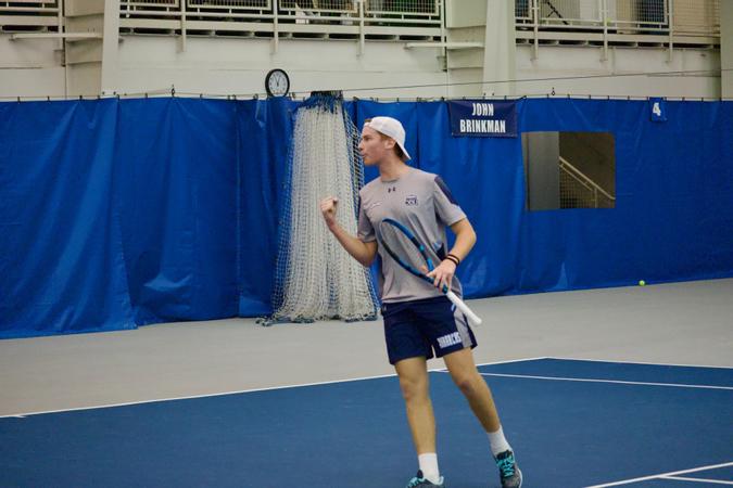 Men’s Tennis Tangles With Wisconsin and Drake This Weekend