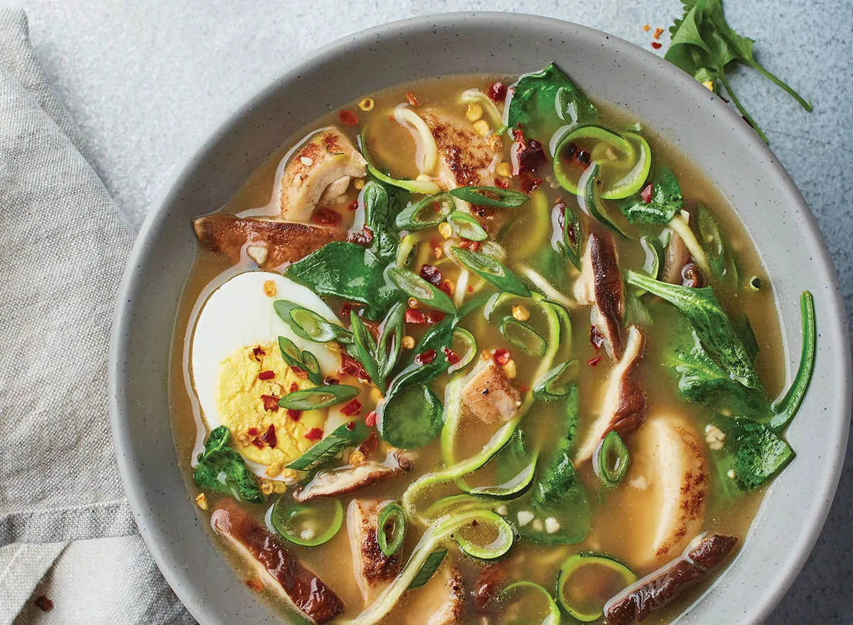 Paleo chicken ramen