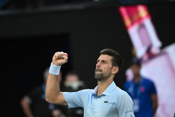 Novak Djokovic will face Jannik Sinner in the semi-final at the Australian Open.