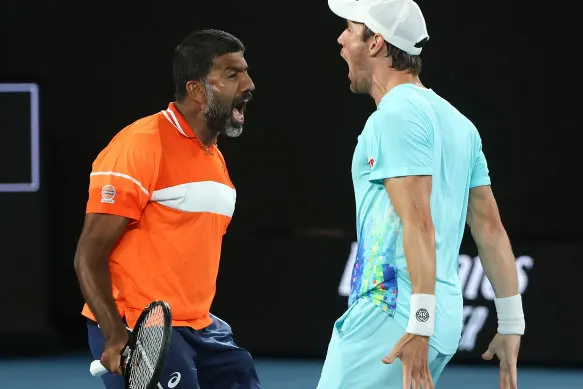 Rohan Bopanna and Matthew Ebden are into the final of the men’s doubles tournament at the Australian Open.