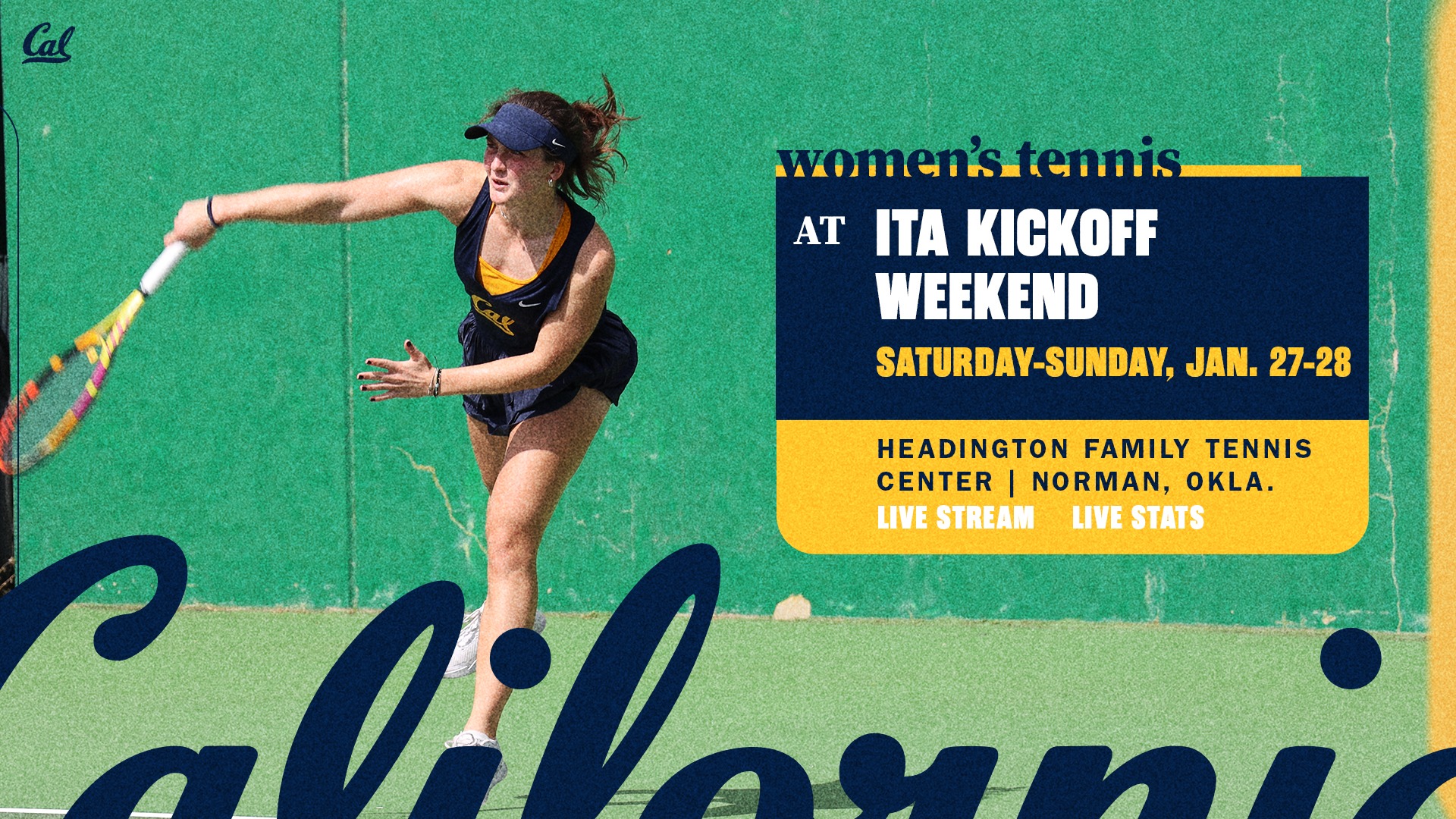 No. 19 Cal Heads To Oklahoma For ITA Kickoff Weekend – California Golden Bears Athletics