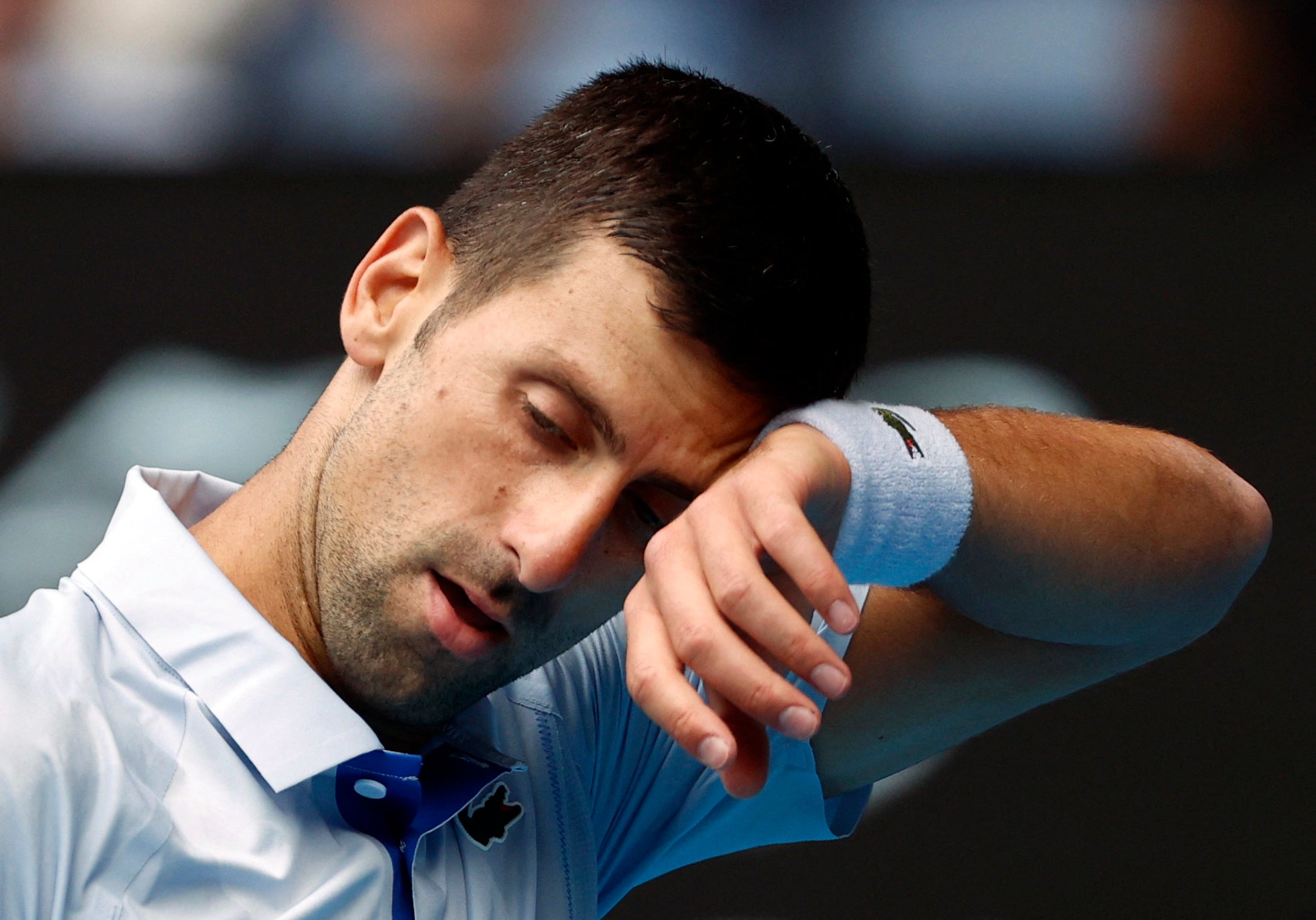 Australian Open LIVE: Novak Djokovic trails Jannik Sinner in semi-finals