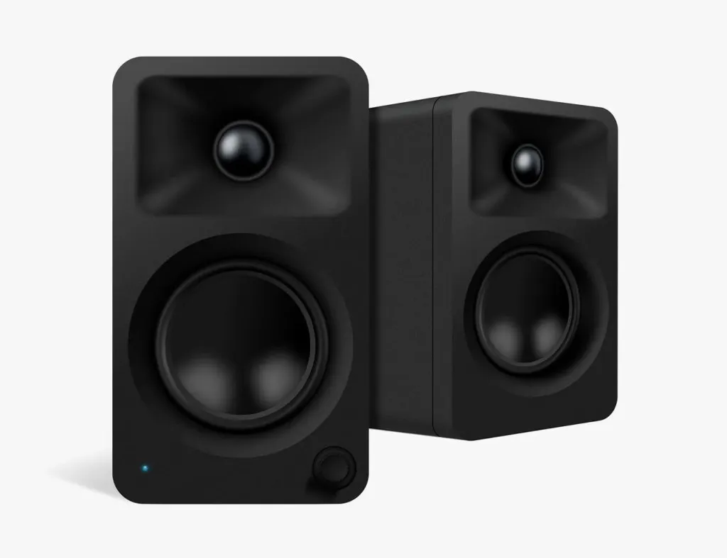 black speakers