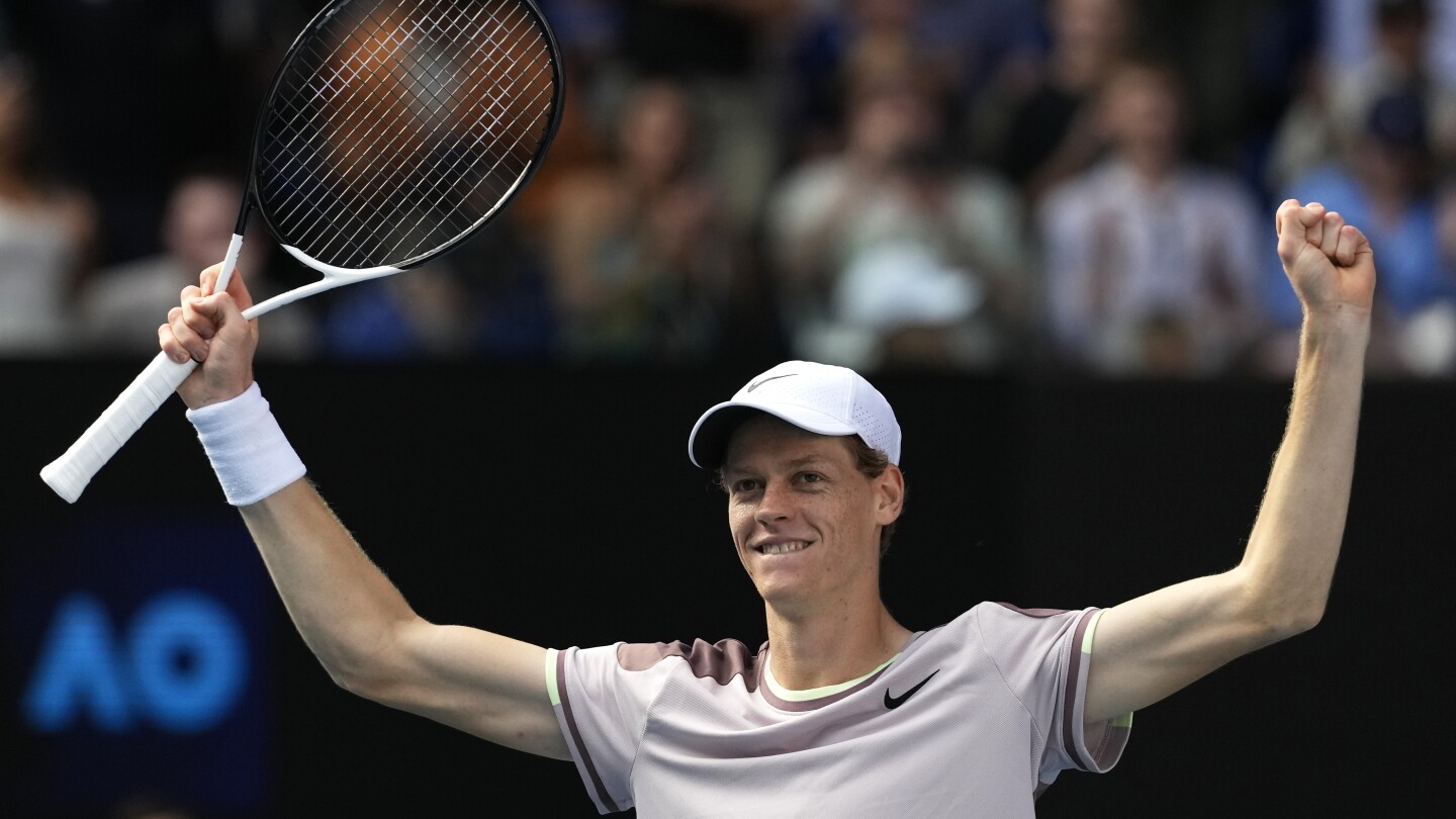 Jannik Sinner ends 10-time champion Novak Djokovic’s unbeaten streak in Australian Open semifinals