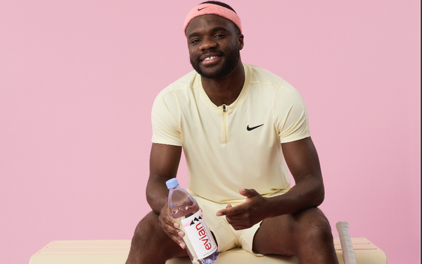 Marketing Daily: Evian Names Tennis Phenom Frances Tiafoe Global Brand Ambassador