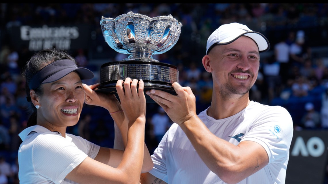 Former UGA men’s tennis player Jan Zielinski wins Australian Open mixed doubles title