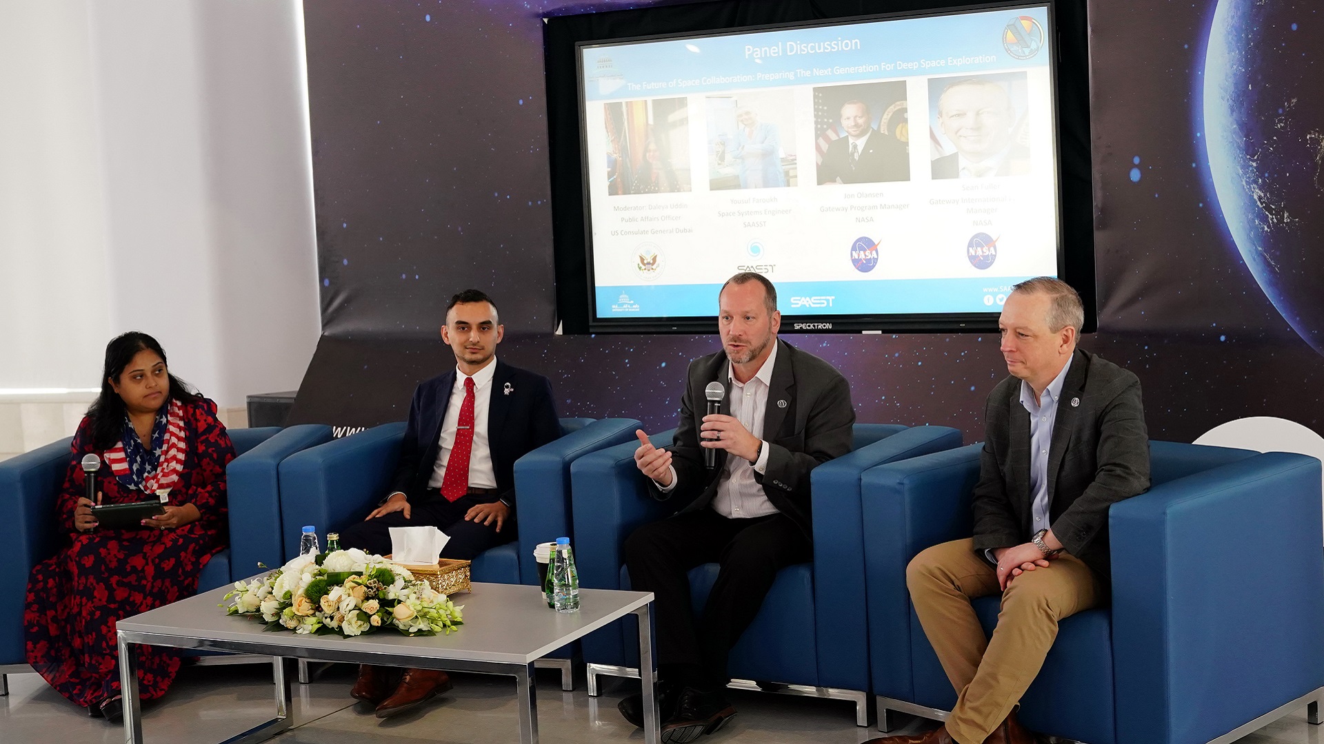 SAASST, NASA and the US Mission Discuss Space Exploration Future