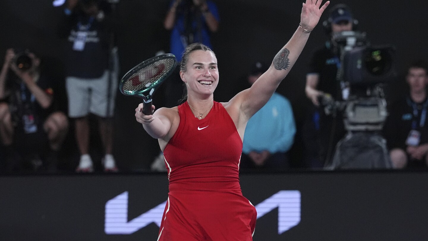 Aryna Sabalenka beats Zheng Qinwen 6-3, 6-2 to clinch back-to-back Australian Open titles