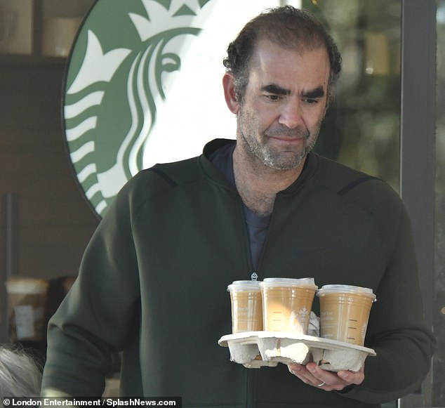 Tennis legend is completely unrecognizable as he is spotted in LA