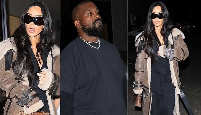 Kanye West Shares a Casual Talk with Kim Kardashian During His Recent Outing Without Bianca