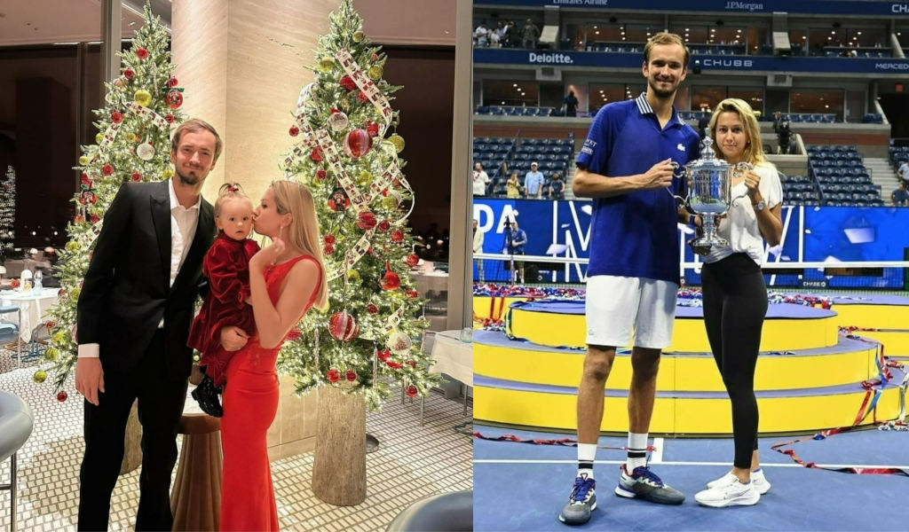 Who is Daniil Medvedev’s wife and No 1 supporter Daria