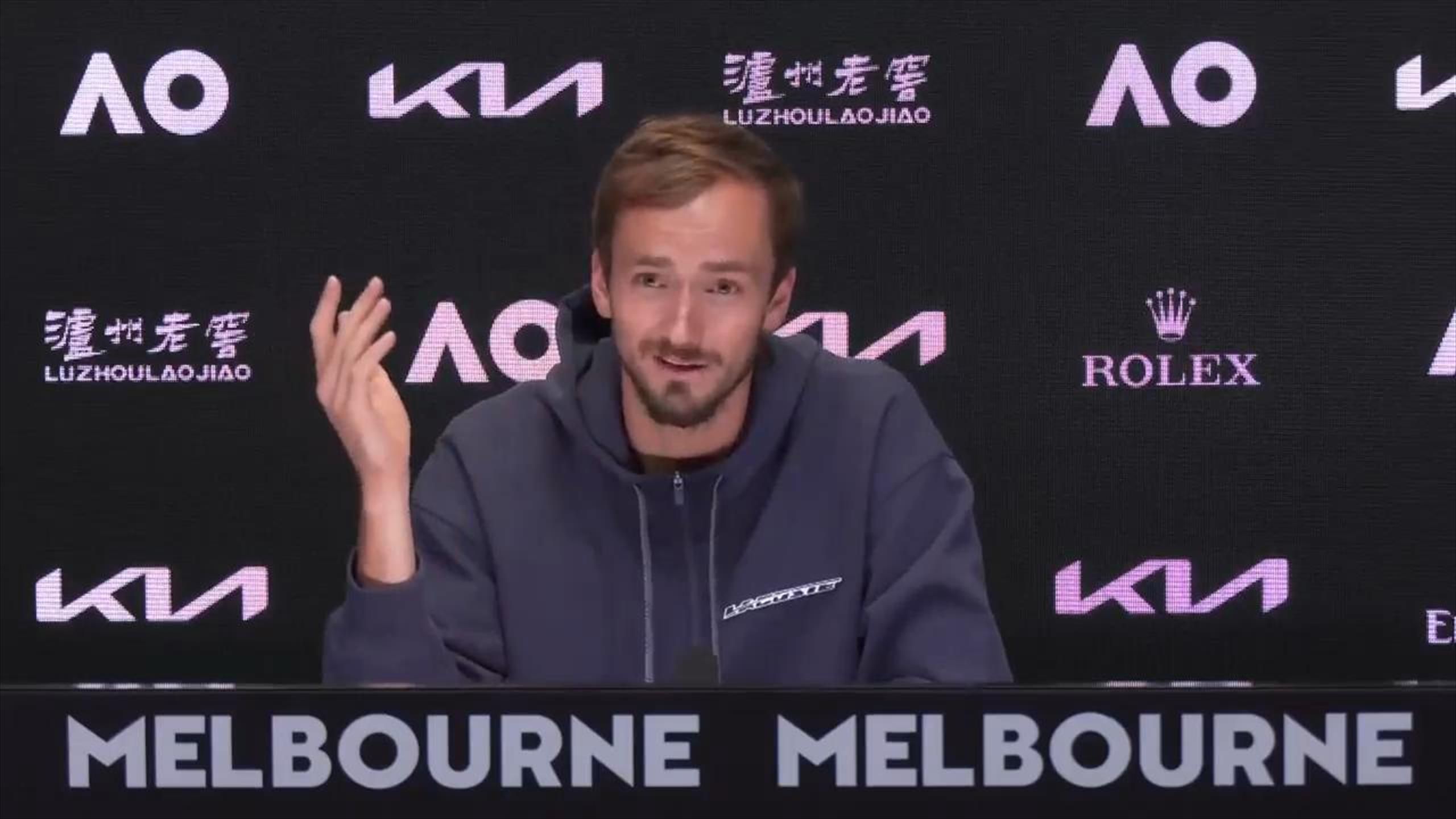 Australian Open: ‘I will fight for my life’ – Daniil Medvedev looks ahead to Jannik Sinner showdown in final – Tennis video