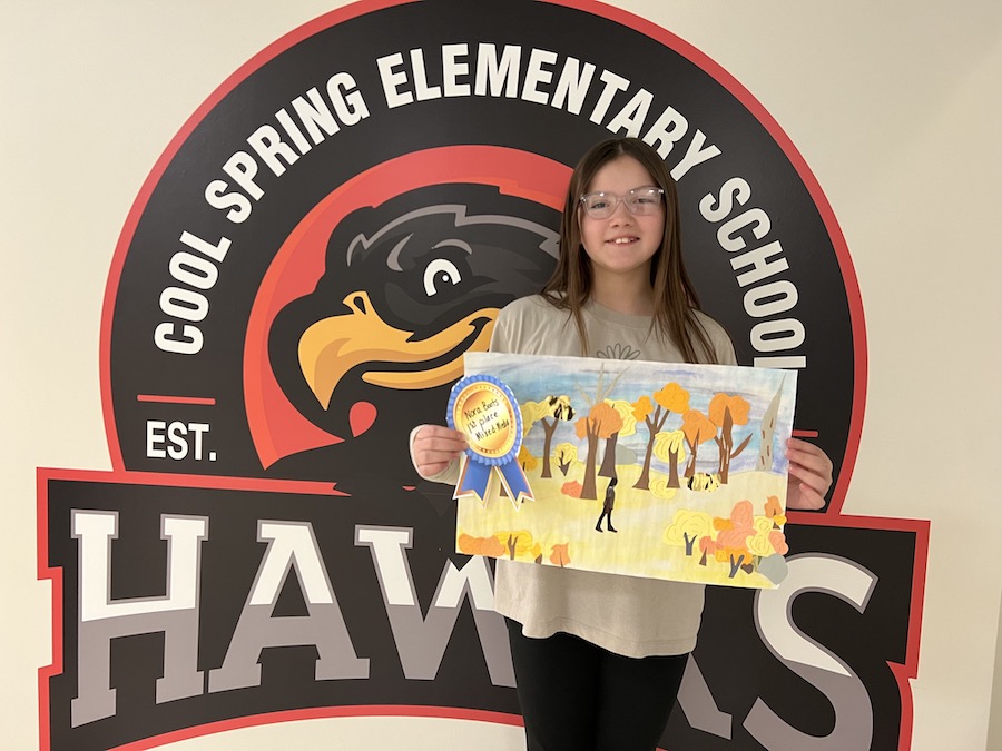 Cool Spring Elementary student wins first place in N.C. Scholastic Visual Art Showcase