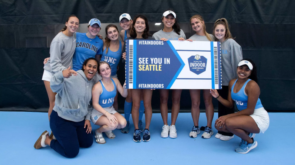 UNC Women’s Tennis Wins ITA Kickoff Weekend, Advances to National Championships