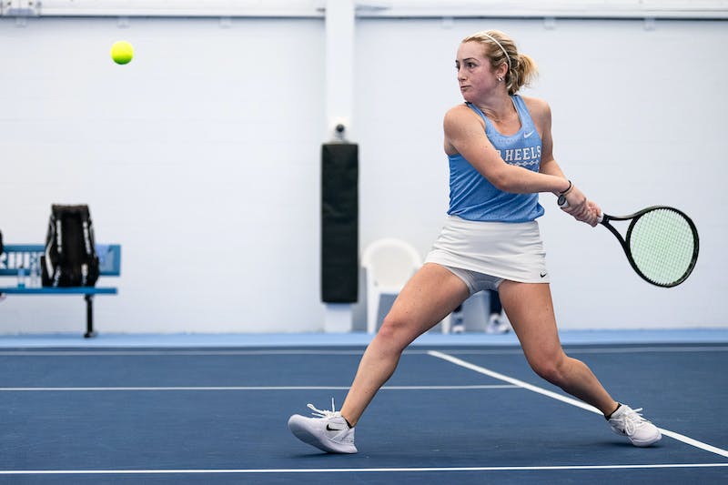 No. 1 UNC women’s tennis slams Kentucky in final day of ITA Kickoff to advance to the ITA National Team Indoor Championship