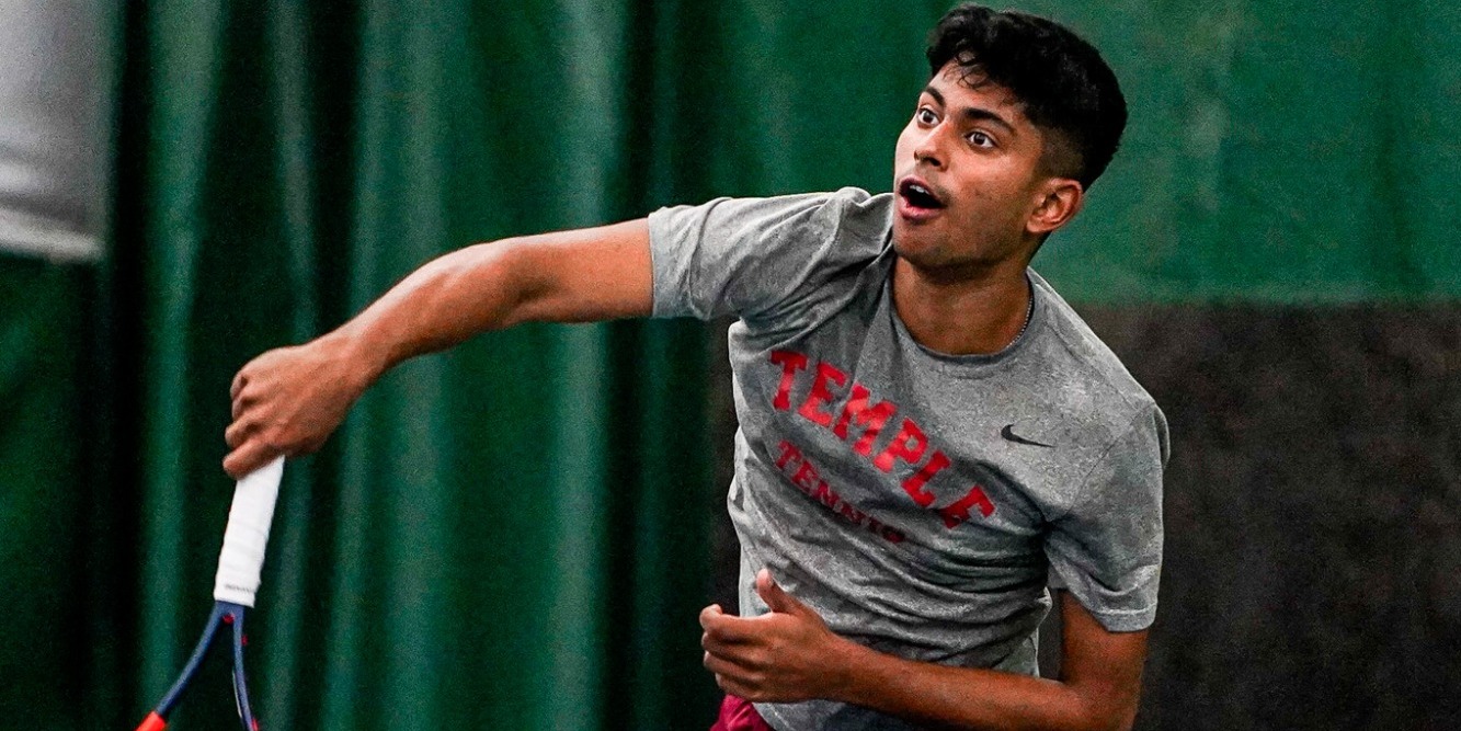 Bhat and Er of Men’s Tennis Earn Two Singles Points Against Toledo