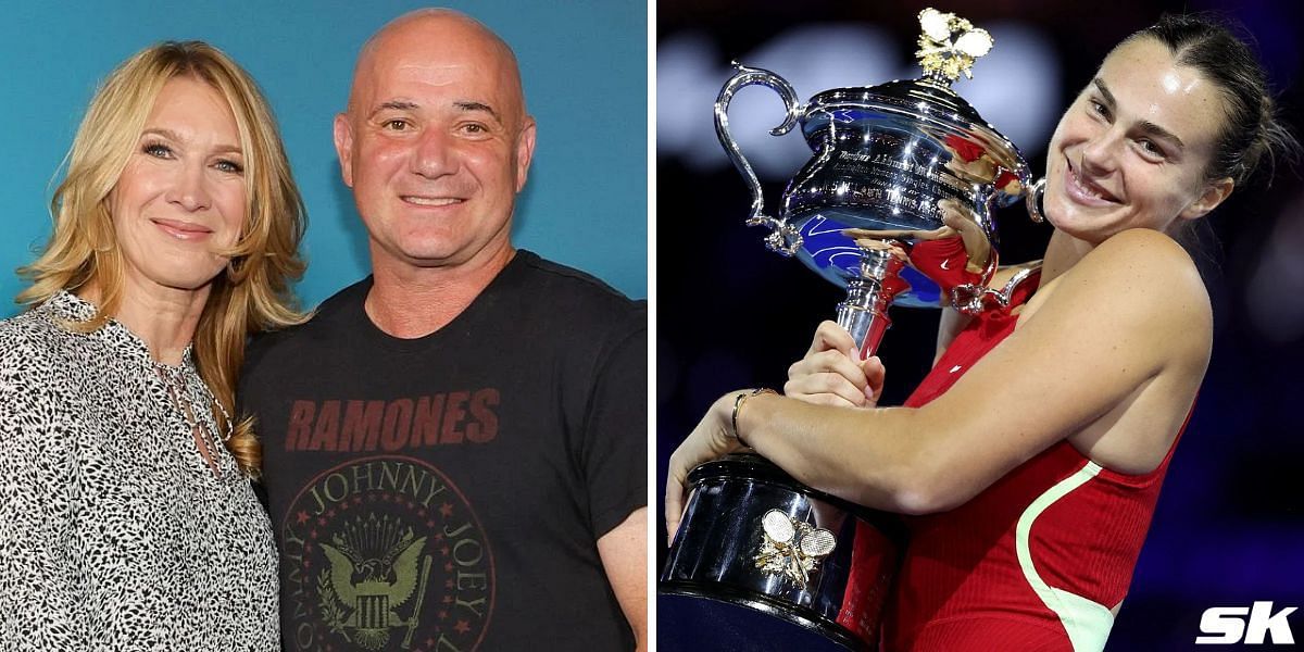 Tennis News Today: Andre Agassi & Steffi Graf’s son Jaden reacts to him donning mullet wig; Aryna Sabalenka’s boyfriend congratulates her on Australian Open win