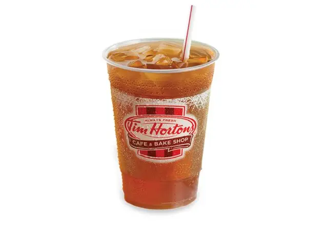 tim hortons brewed iced tea unsweetened