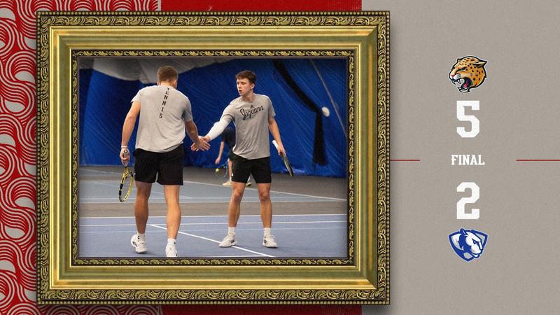 MEN’S TENNIS EARNS WIN OVER EASTERN ILLINOIS, 5-2