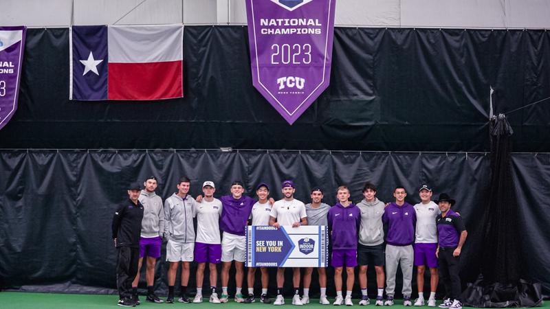 No. 5 TCU Punches Ticket to ITA Indoor National Championships