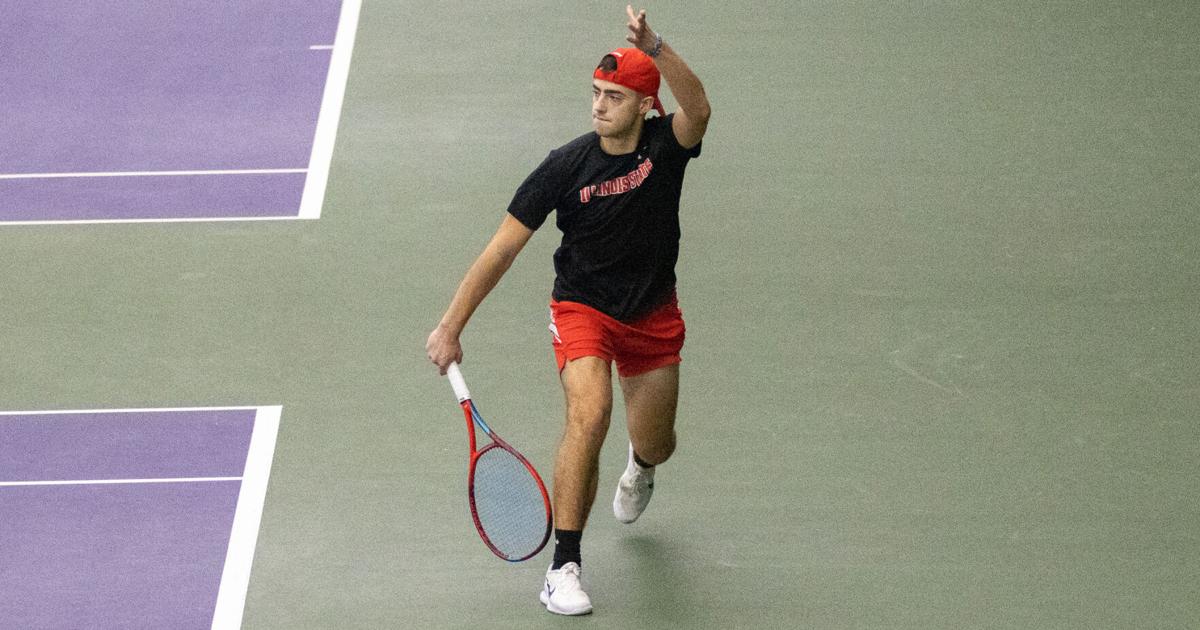 ISU men’s tennis breaks into win column with sweep of Marquette