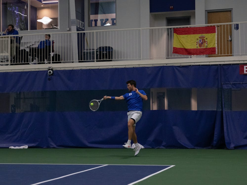 Duke men’s tennis emerges as undefeated champion in ITA Kickoff Weekend