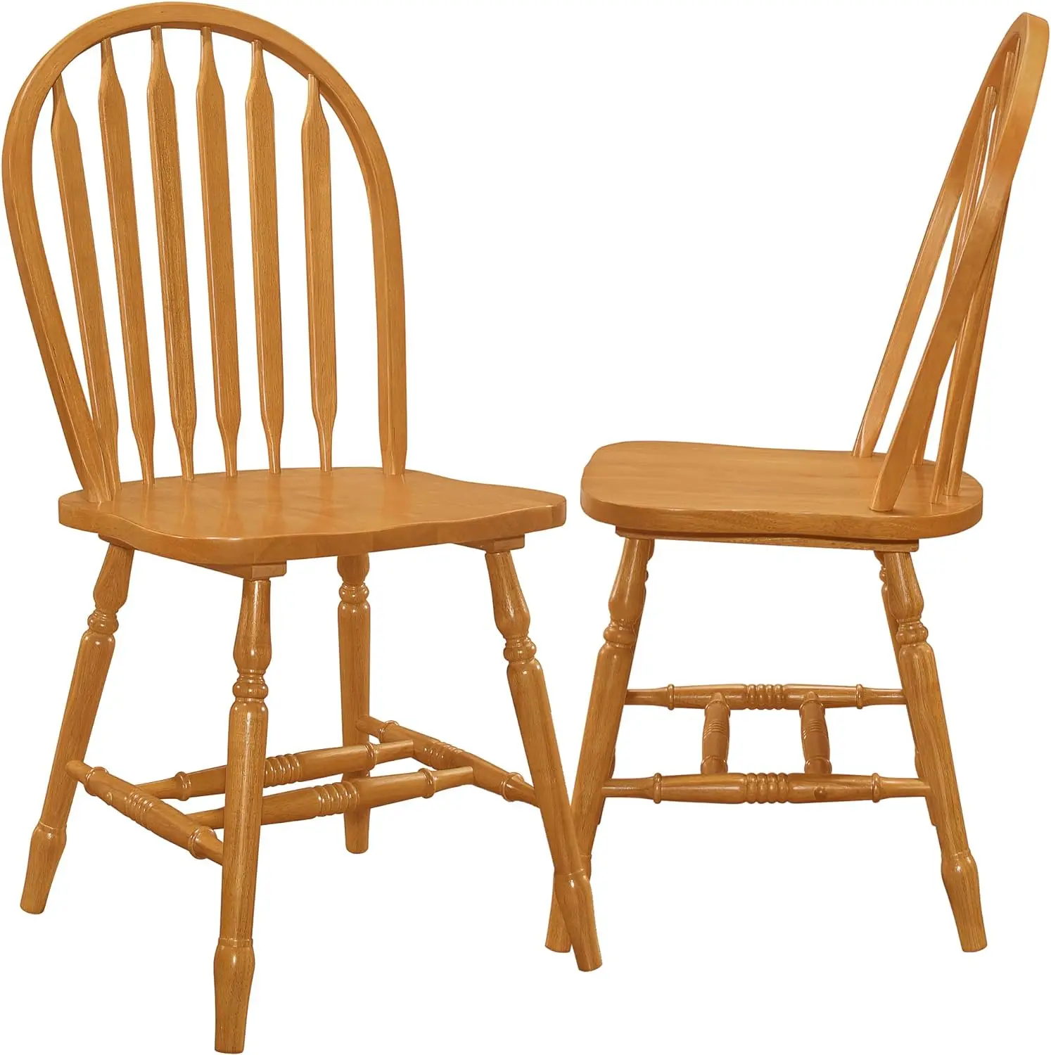 Sunset Trading Oak Selections Dining Windsor Chair