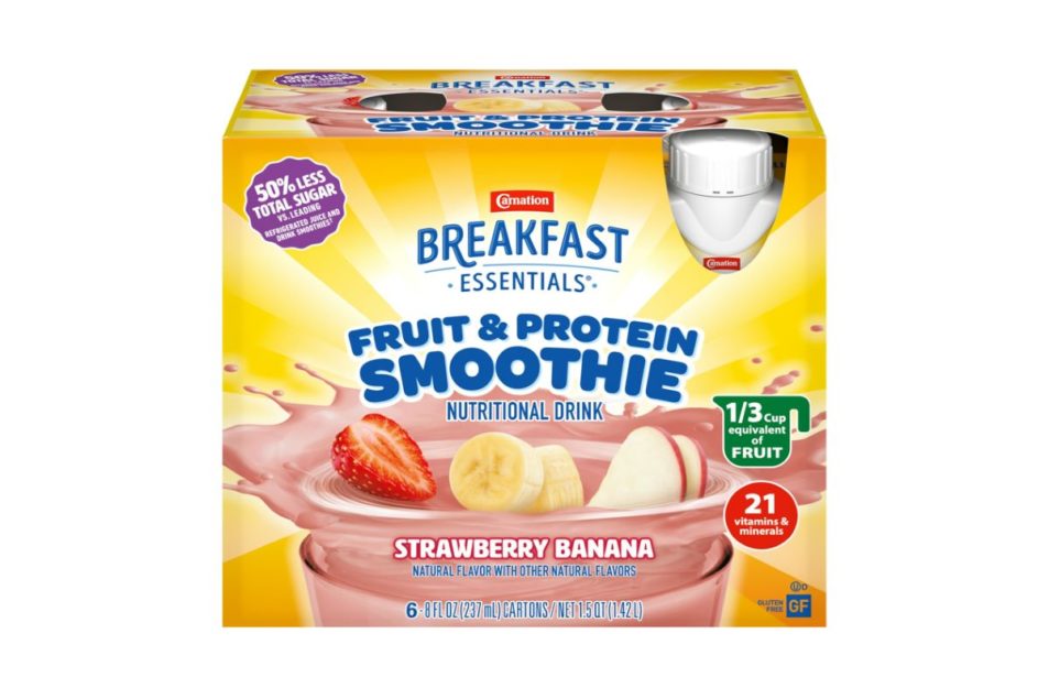 Carnation adds nutritional smoothies