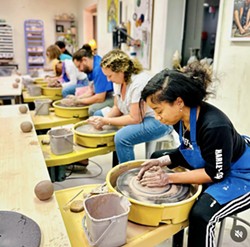 BUILDING COMMUNITY IN THUNDERBOLT: Clayer & Co. and Ology Gallery