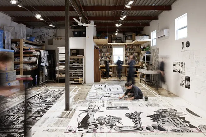 Joey at work by San Antonio photographer Scott Martin. - Scott Martin